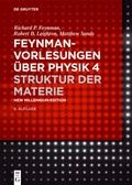 Cover: Feynman-Vorlesungen &uuml;ber Physik / Struktur der Materie - De Gruyter