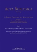 Cover: Von der Kirchengesellschaft zur Kirche in der Gesellschaft - De Gruyter Akademie Forschung