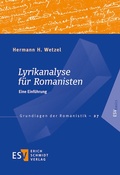 Cover: Lyrikanalyse f&uuml;r Romanisten - Erich Schmidt Verlag