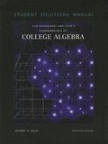 Cover: SSM Fund of Coll Alg 11e - Brooks/Cole