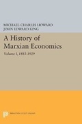 Cover: A History of Marxian Economics, Volume I - Princeton University Press