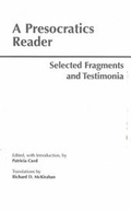 Cover: A Presocratics Reader - Hackett Publishing Co, Inc