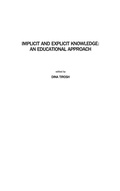Cover: Implicit & Explicit Knowledge - Praeger Publishers Inc