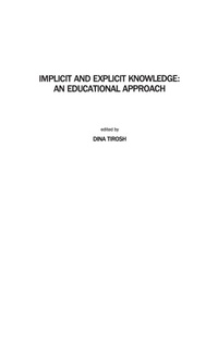 Enlarge image Cover: Implicit & Explicit Knowledge - Praeger Publishers Inc