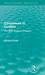 Cover: Consumers in Context - Routledge