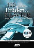 Cover: Die 100 wichtigsten Et&uuml;den f&uuml;r Klavier - Hage Musikverlag
