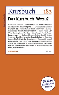 Abbildung von: Kursbuch 182 - Murmann