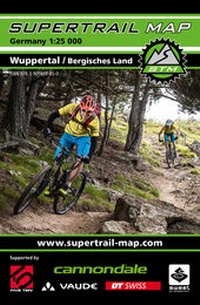 Abbildung von: Supertrail Map Wuppertal / Bergisches Land - outkomm