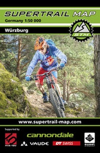 Abbildung von: Supertrail Map Würzburg - outkomm