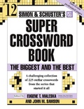 Cover: Simon & Schuster Super Crossword Puzzle Book #12: Volume 12 - Scribner