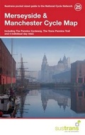 Cover: Merseyside & Manchester Cycle Map 25 - Sustrans