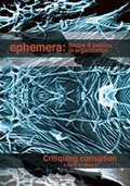 Cover: Critiquing Corruption - ephemera