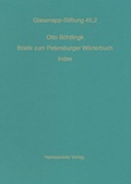 Cover: Otto B&ouml;htlingk an Rudolf Roth - Harrassowitz Verlag