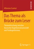 Cover: Das Thema als Br&uuml;cke zum Leser - Springer VS