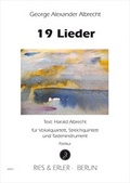 Cover: 19 Lieder - Ries & Erler