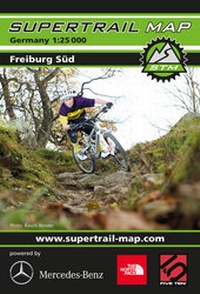 Abbildung von: Supertrail Map Freiburg Süd - outkomm