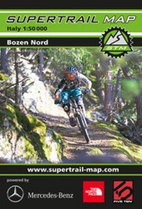 Abbildung von: Supertrail Map Bozen Nord - outkomm