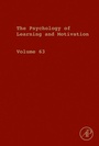 Cover: Psychology of Learning and Motivation - Academic Press