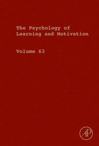 Enlarge image Cover: Psychology of Learning and Motivation - Academic Press