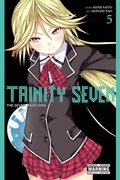 Cover: Trinity Seven, Vol. 5 - Yen Press