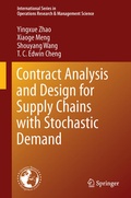 Cover: Contract Analysis and Design for Supply Chains with Stochastic Demand - Springer