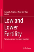 Cover: Low and Lower Fertility - Springer