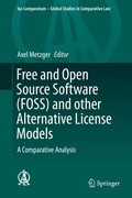 Cover: Free and Open Source Software (FOSS) and other Alternative License Models - Springer