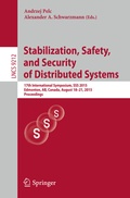 Cover: Stabilization, Safety, and Security of Distributed Systems - Springer