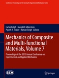 Cover: Mechanics of Composite and Multi-functional Materials, Volume 7 - Springer