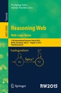 Cover: Reasoning Web. Web Logic Rules - Springer