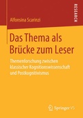 Cover: Das Thema als Br&uuml;cke zum Leser - Springer VS
