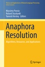Cover: Anaphora Resolution - Springer