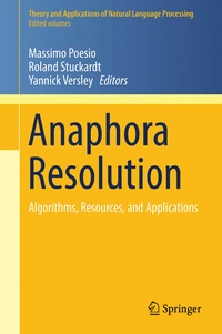 Abbildung von: Anaphora Resolution - Springer