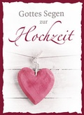 Cover: CD-Geschenk-Card Gottes Segen zur Hochzeit - Gerth Medien