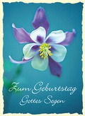 Cover: CD-Geschenk-Card Zum Geburtstag Gottes Segen - Gerth Medien