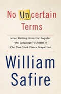 Cover: No Uncertain Terms - Simon and Schuster