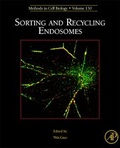 Cover: Sorting and Recycling Endosomes: Volume 130 - Academic Press