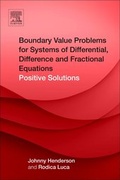 Cover: Boundary Value Problems for Systems of Differential, Difference and Fractional Equations - Elsevier