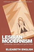 Cover: Lesbian Modernism - Edinburgh University Press