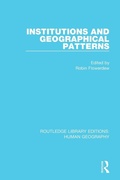Cover: Institutions and Geographical Patterns - Routledge