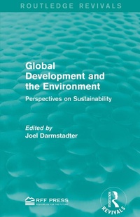 Enlarge image Cover: Global Development and the Environment - Routledge