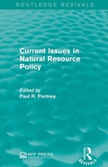 Cover: Current Issues in Natural Resource Policy - Routledge