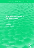 Cover: The Nation Looks at its Resources - Routledge