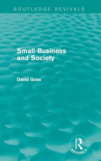 Enlarge image Cover: Small Business and Society (Routledge Revivals) - Routledge