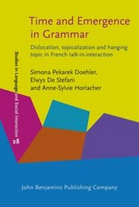 Enlarge image Cover: Time and Emergence in Grammar - John Benjamins Publishing Co