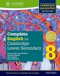 Cover: Complete English for Cambridge Lower Secondary 8 (First Edition) - Oxford University Press