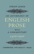 Cover: An Anthology of English Prose 1400-1900 - Cambridge University Press