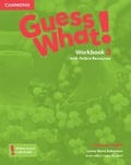 Cover: Guess What! American English Level 3 Workbook with Online Resources - Cambridge University Press
