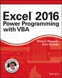 Cover: Excel 2016 Power Programming with VBA - Wiley