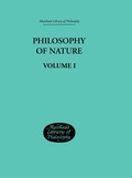 Cover: Hegel's Philosophy of Nature - Routledge